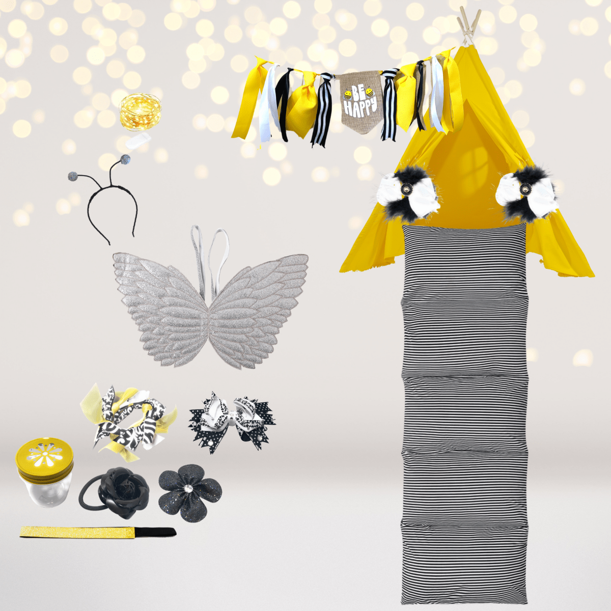 Bumble Bee Tent Gift Set- Great Gifts For Girls