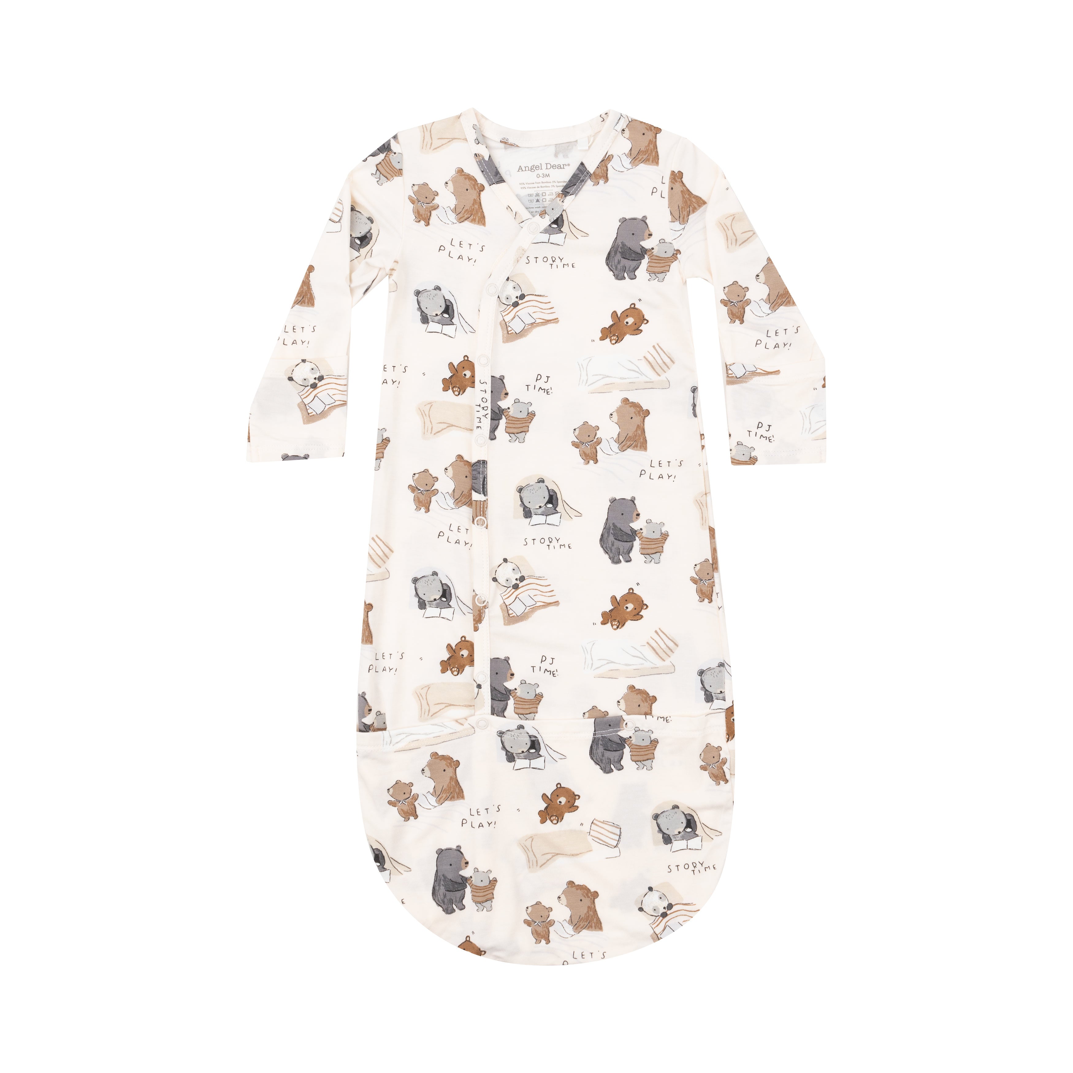 Bundle Gown - Sleepytime Bears