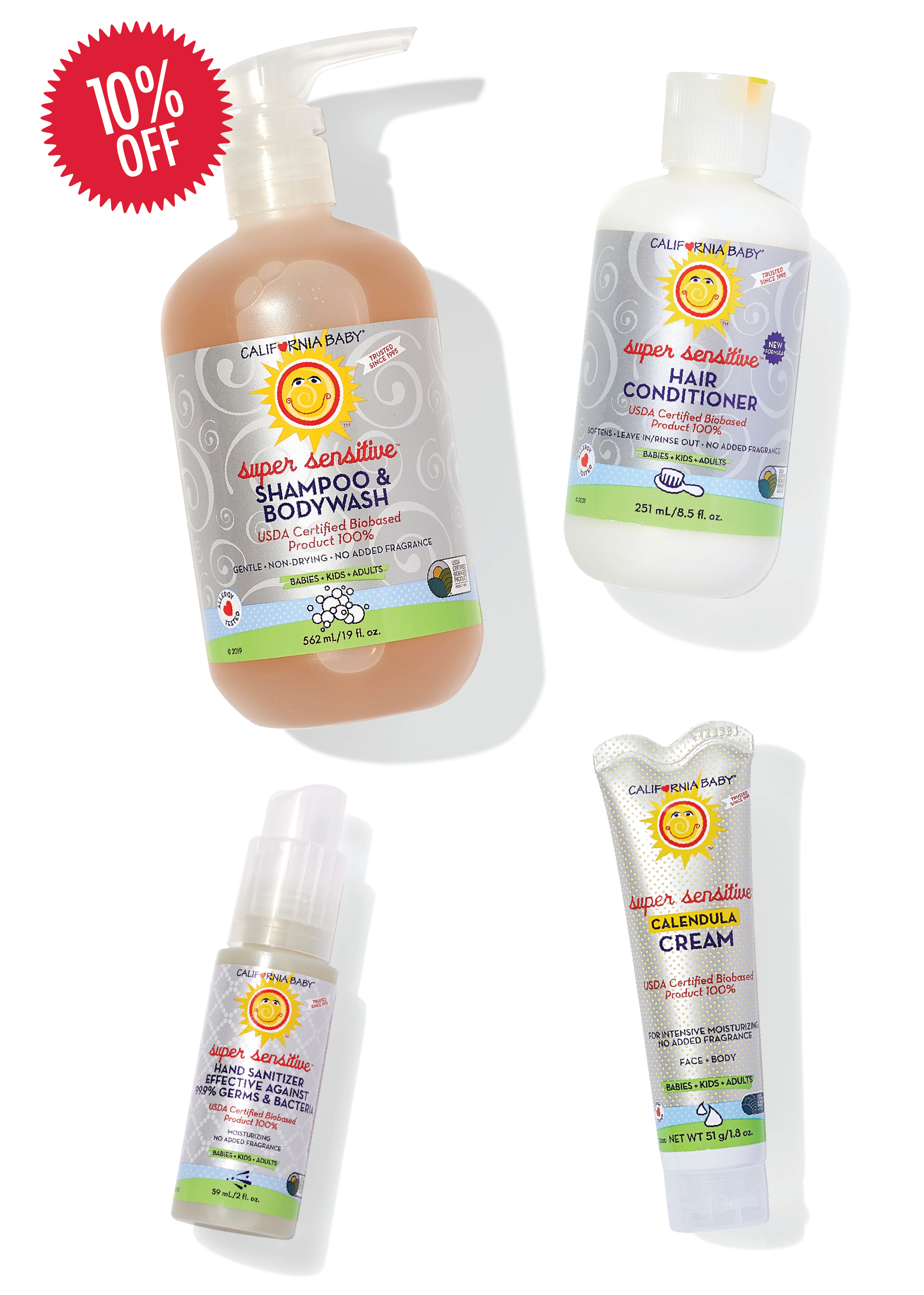 (no Added Fragrance)™ Sensitive Skin Bath Essentials