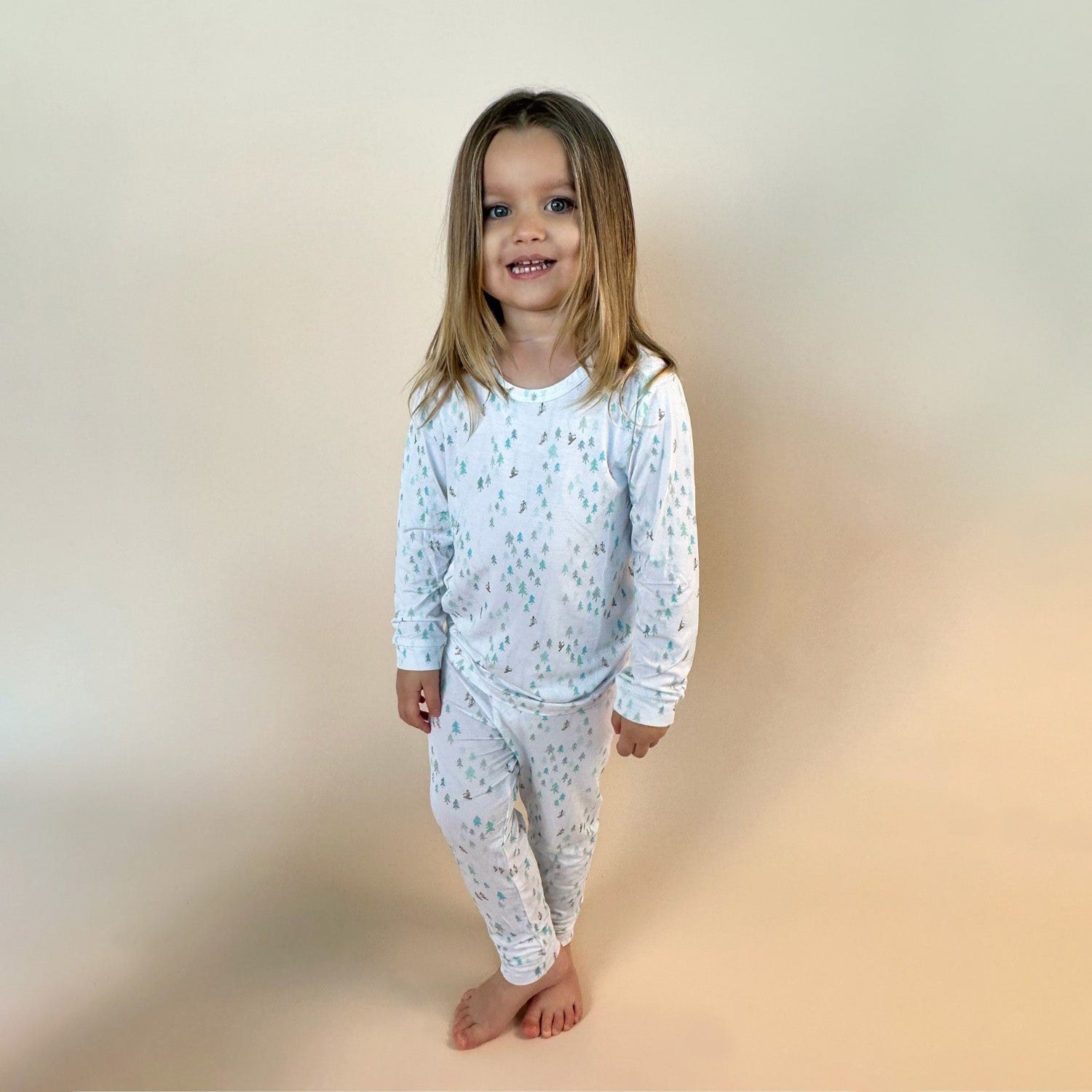 Toddler Pajama Set In Bunny Slopes