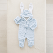 Blue Bunny Hooded Jumpsuit