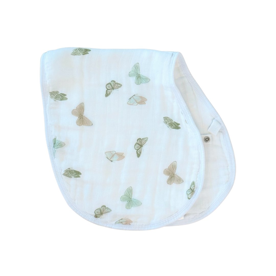 Burp Cloth Bib- Butterflies