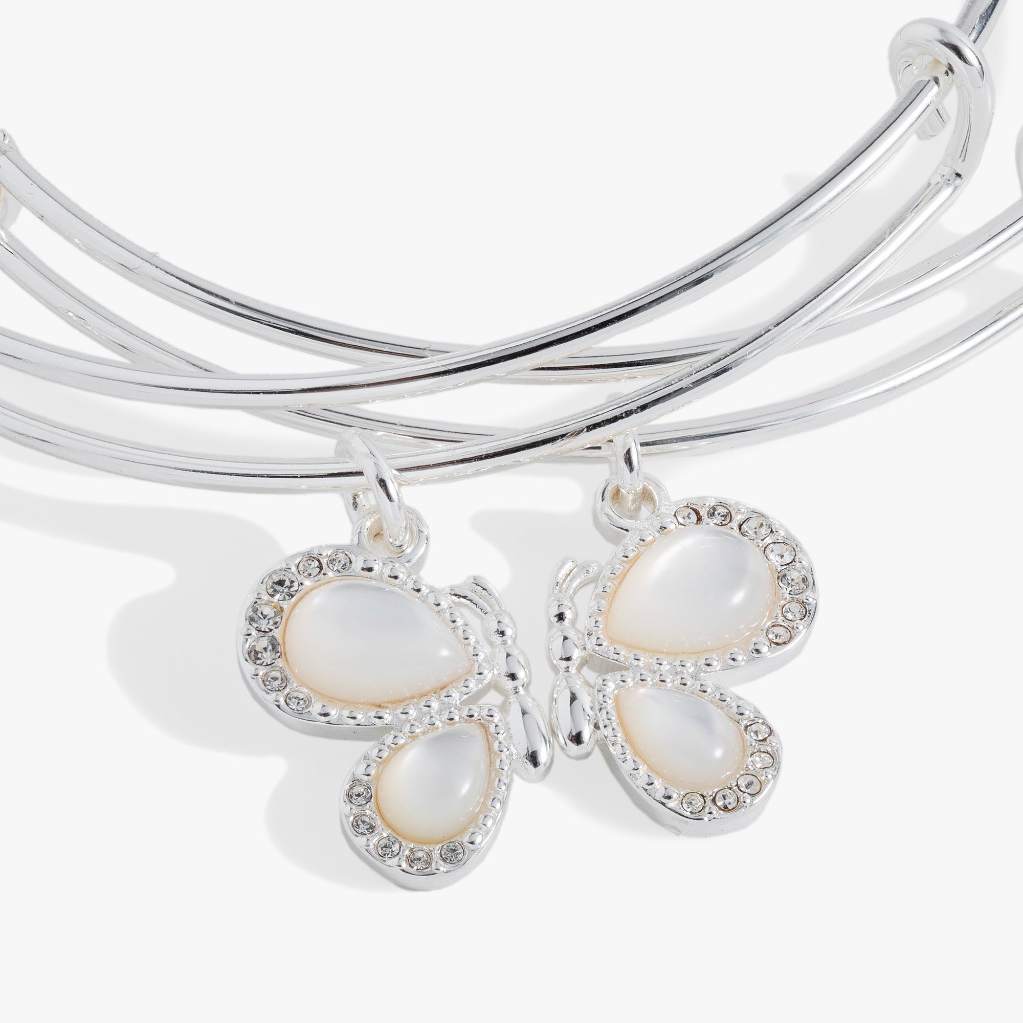 Perfect Pairs- Butterfly Wings Bangle Set Of 2