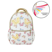 Gold Butterfly Backpack With Tuckaway Wings