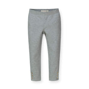 Button Cuff Ponte Pant - Baby