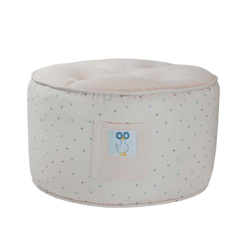 Hearts Toddler Pouf