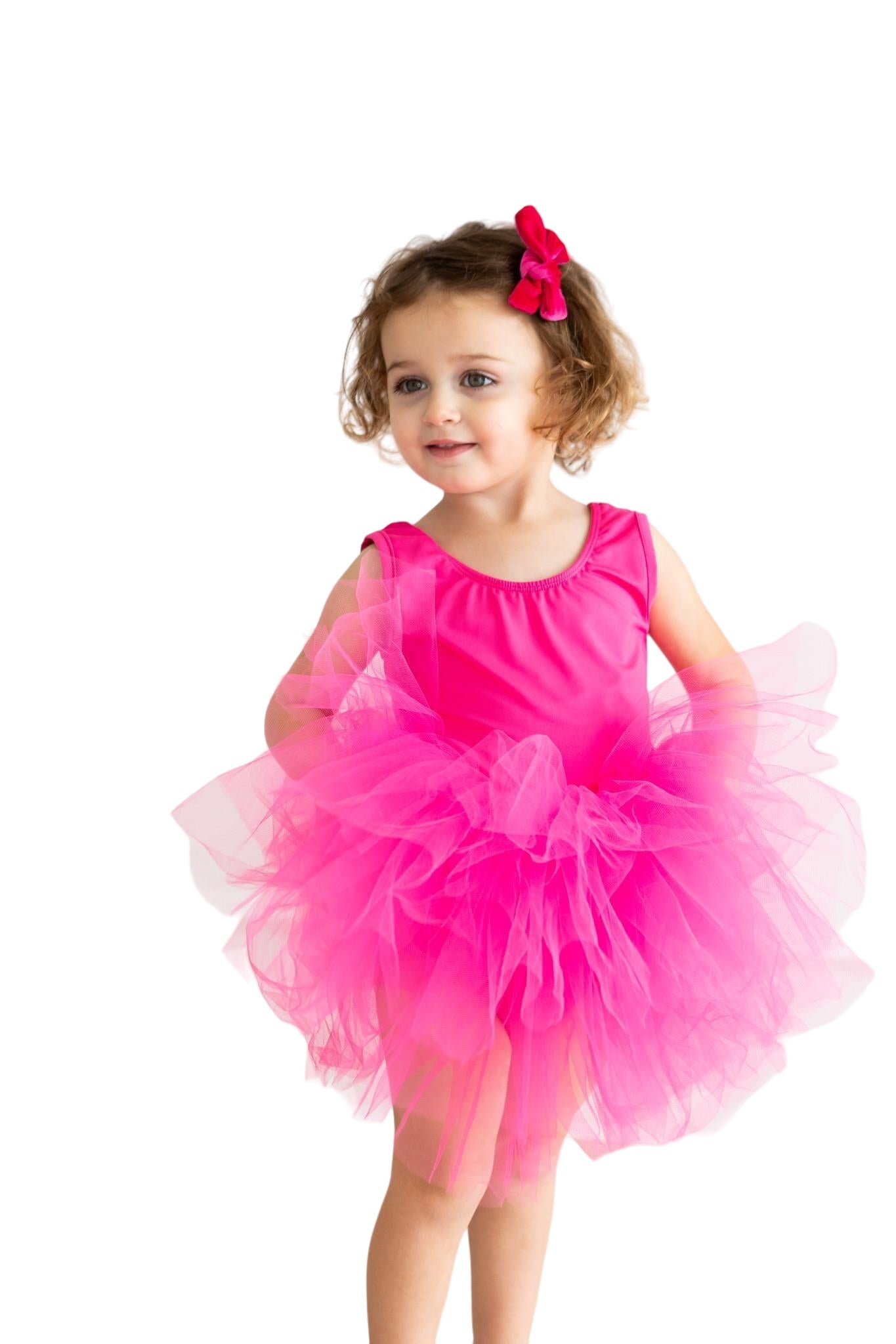 Hot Pink Tank Tutu Leotard