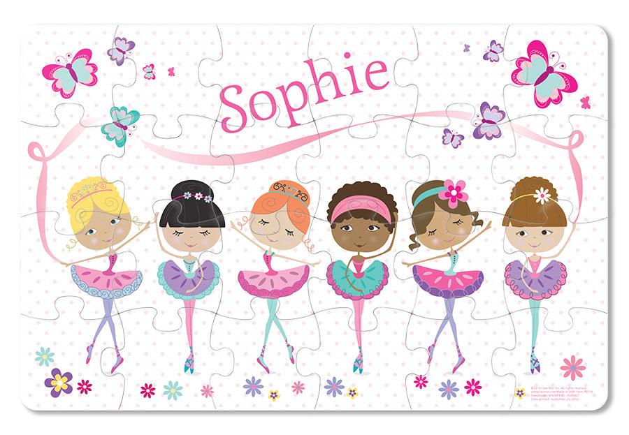 Prima Ballerina Personalized Puzzle - 24 Pieces