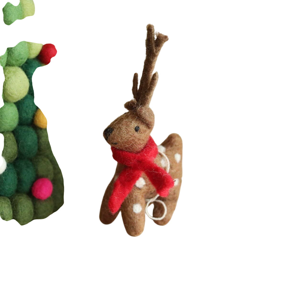 Felt Ornament - Christmas Reindeer