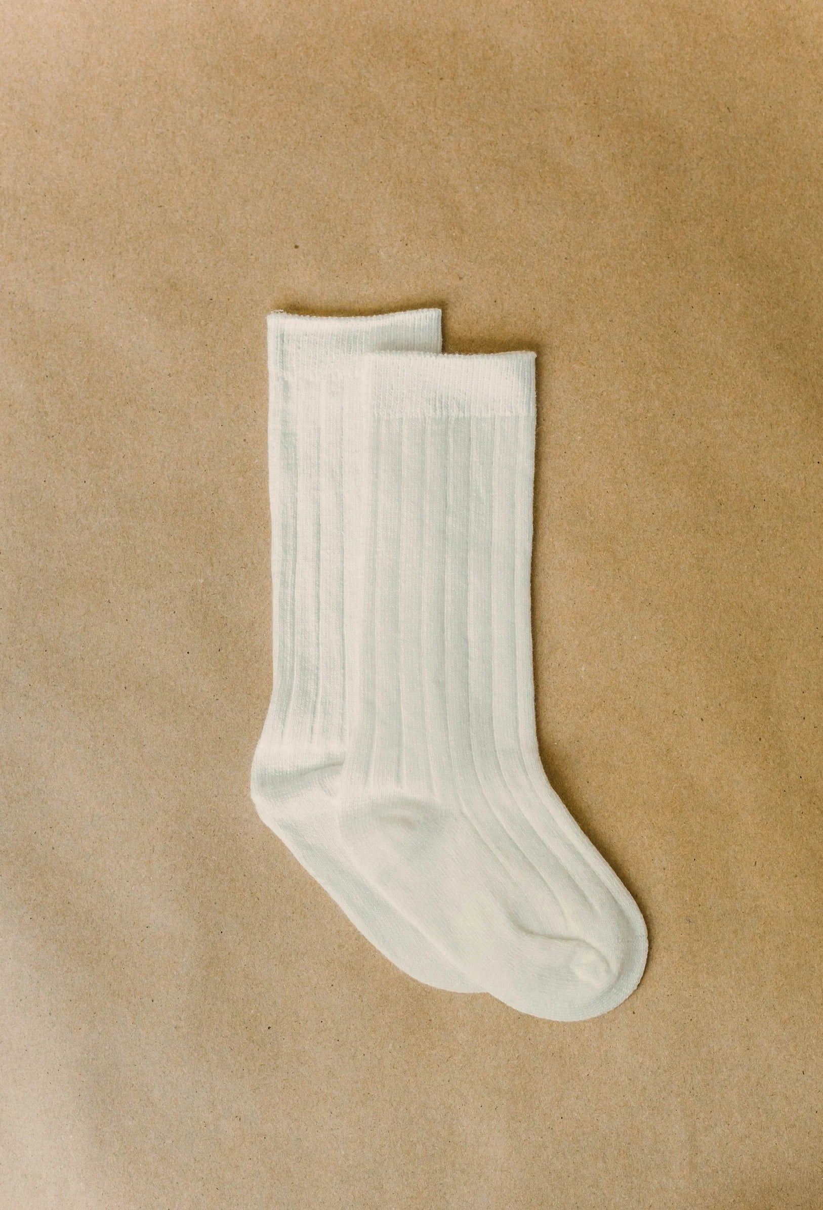Back To School Brown-knee High Socks