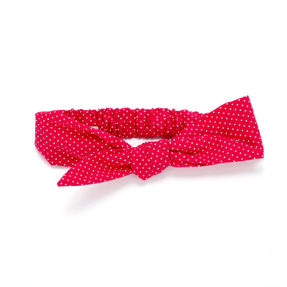Little Girls Bow Stretchy Headwrap - Stylish, Fashionable Hairband For Girls Up To Age 8