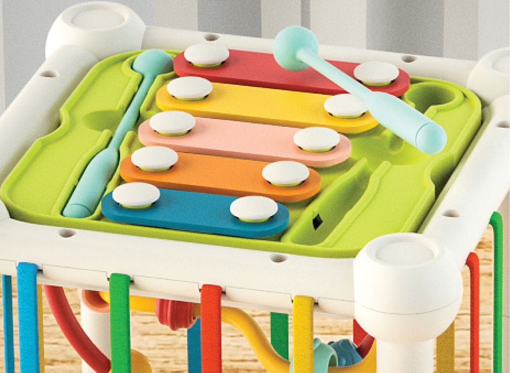 Motor Skills Box Busy Activity Center