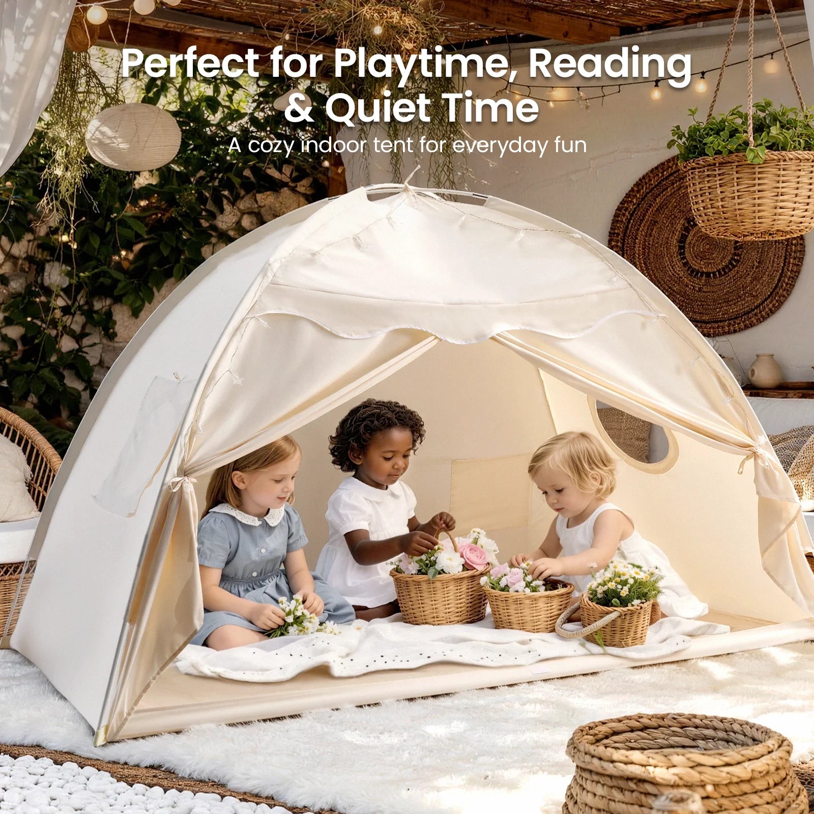 ® Versatile Kids Bed Tent & Play Tent