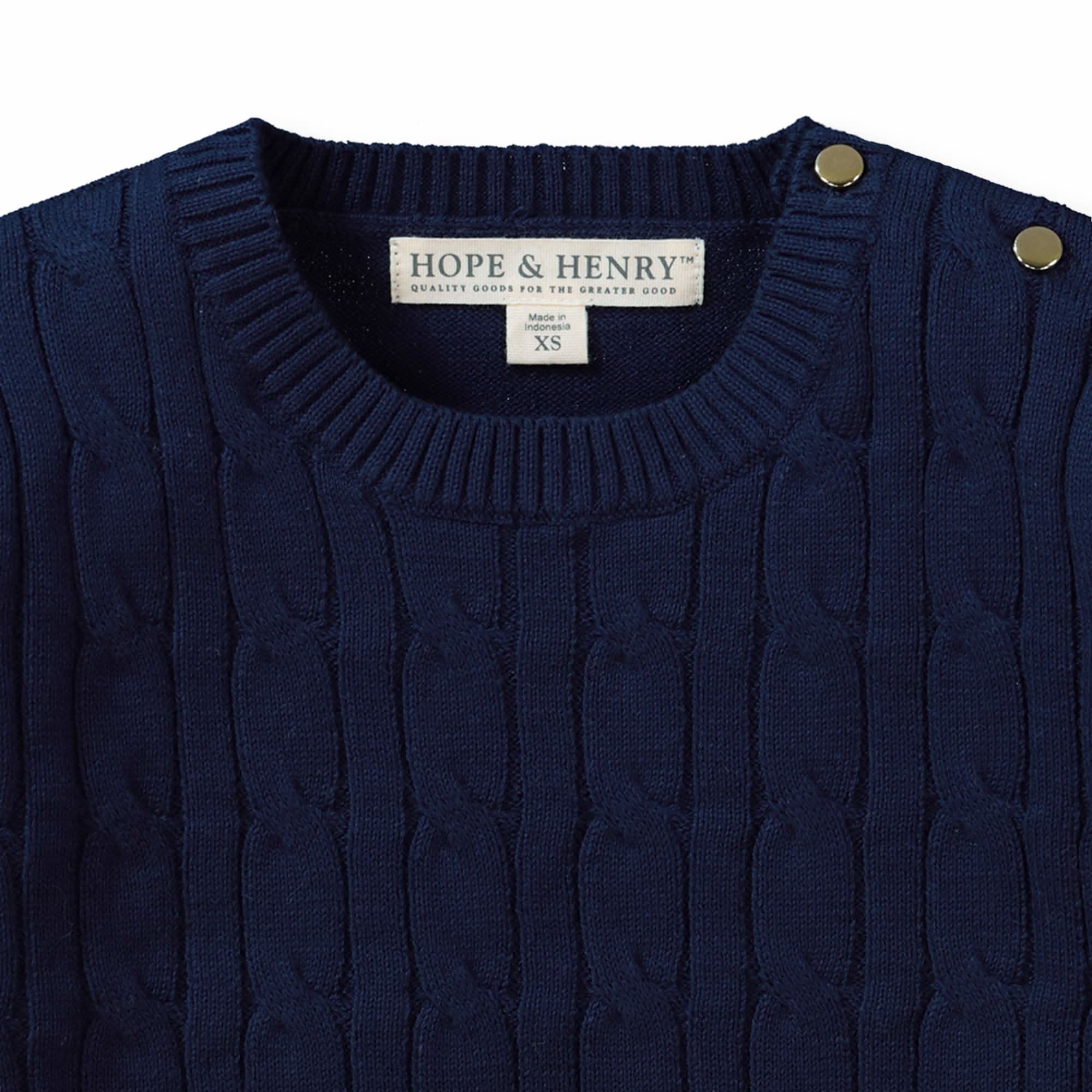 Cable Front Sweater - Baby