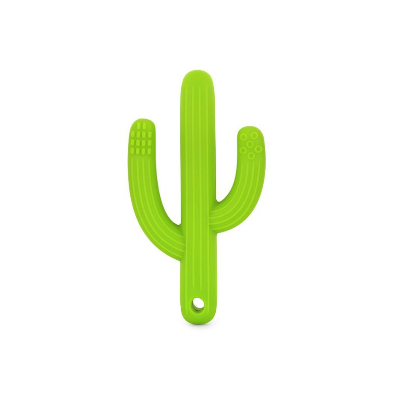 Cactus Silicone Toothbrush Teether