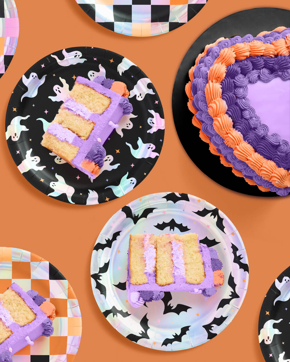 Halloween Plates - 24 Paper Plates