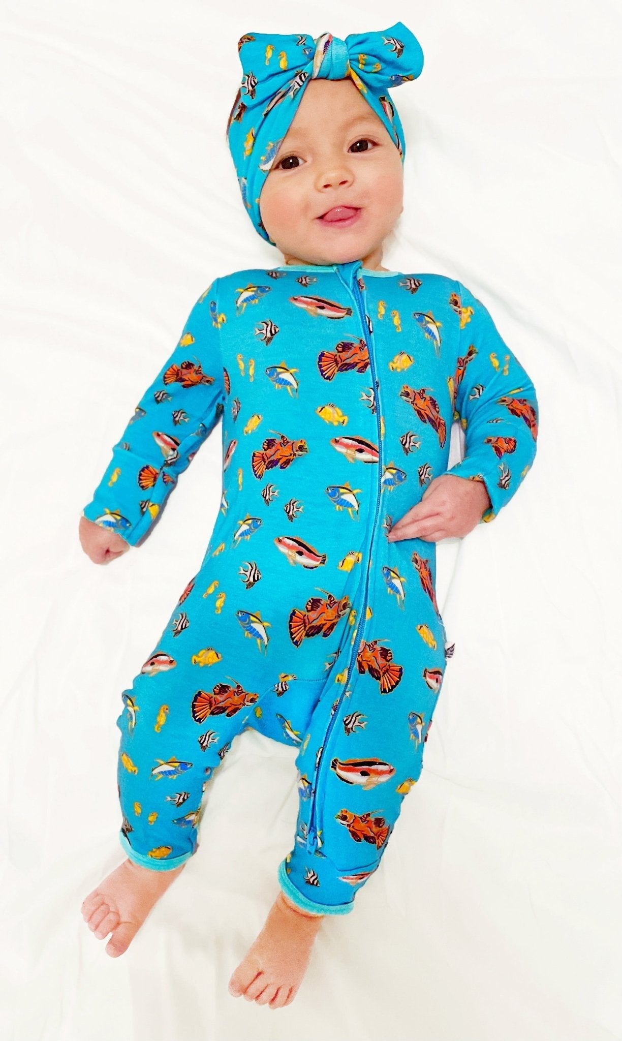 Calypso Fish Coverall (0-3t)