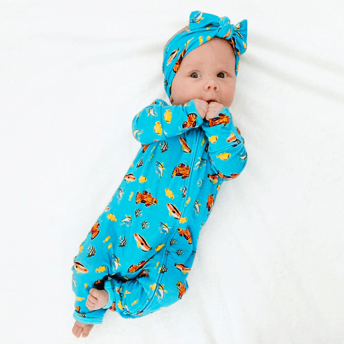 Calypso Fish Coverall (0-3t)