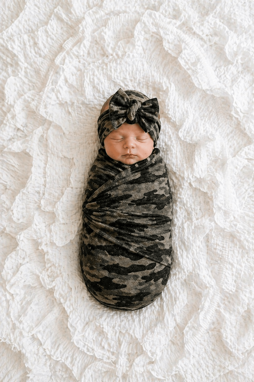 Bamboo Stretch Swaddle - Camo