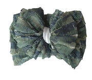 Camo | Signature Ruffled Baby Headband