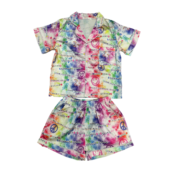 Tweenstyle By Stoopher - Terez Collab - Camp Beads Loungewear Set