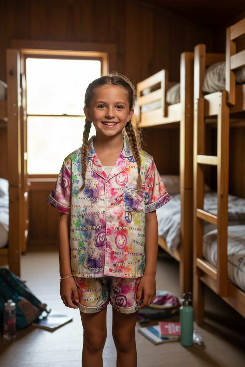 Tweenstyle By Stoopher - Terez Collab - Camp Beads Loungewear Set