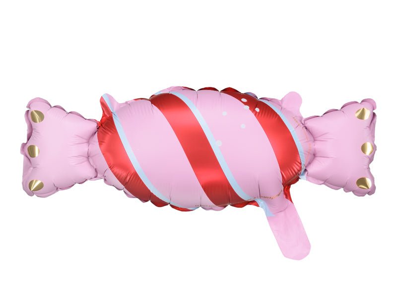 Pink Spiral Candy Balloons