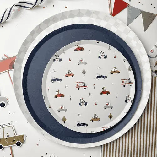 Car Small Plate (set Of 8)