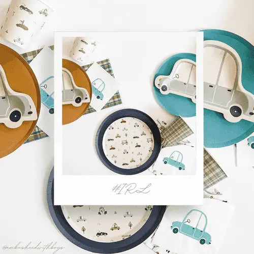Car Small Plate (set Of 8)