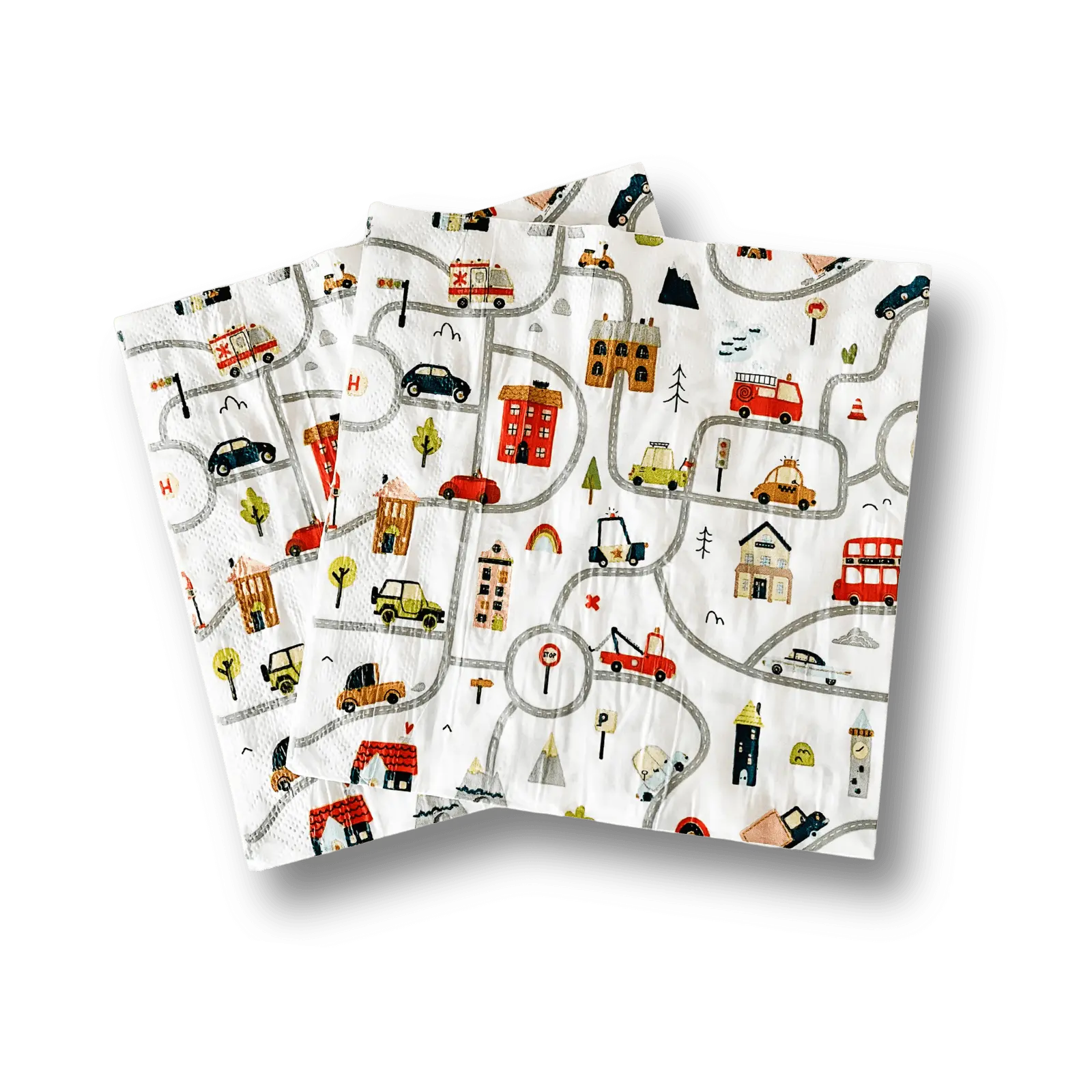 Car Napkins Large (set Of 16)