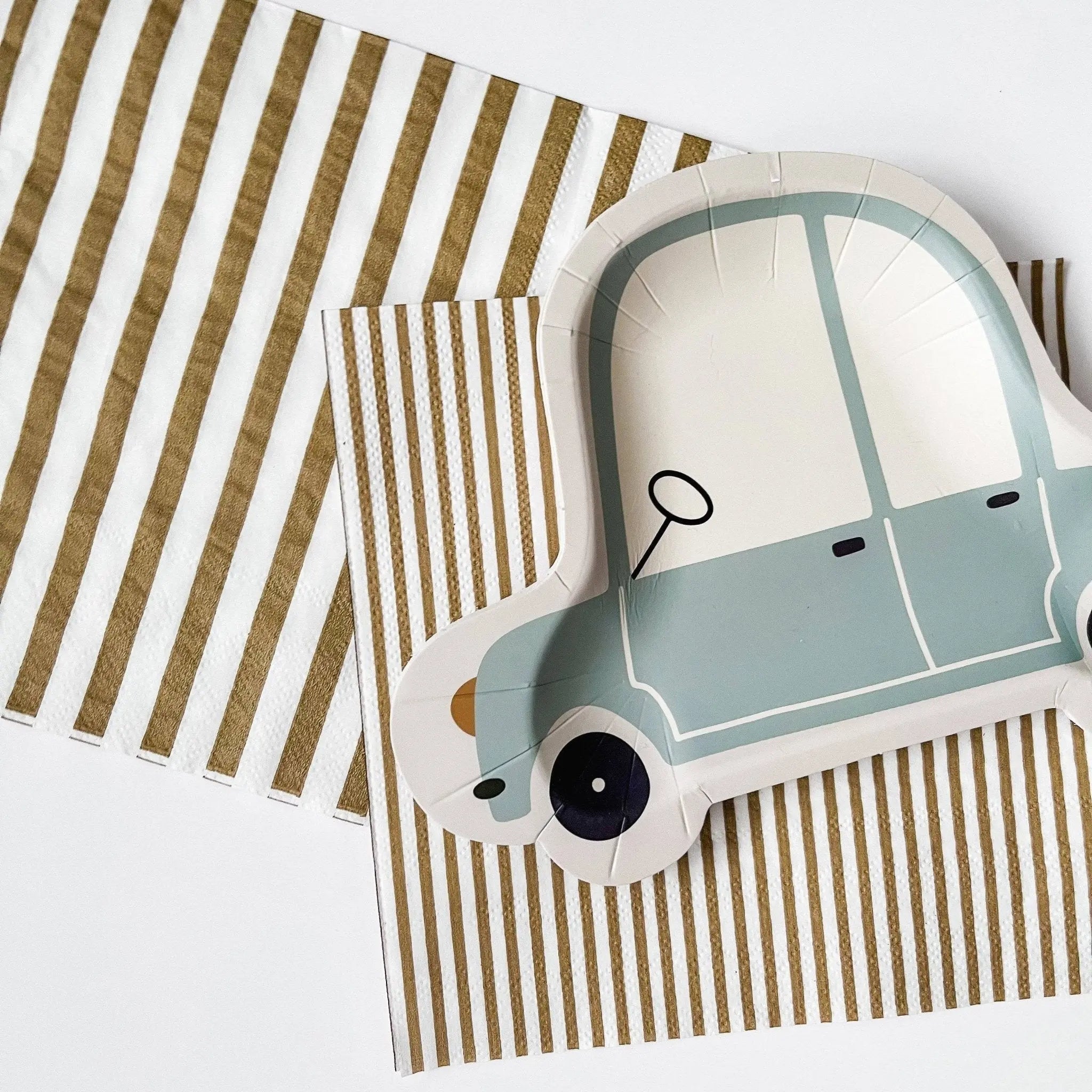 Car Shaped Plate (set Of 8)