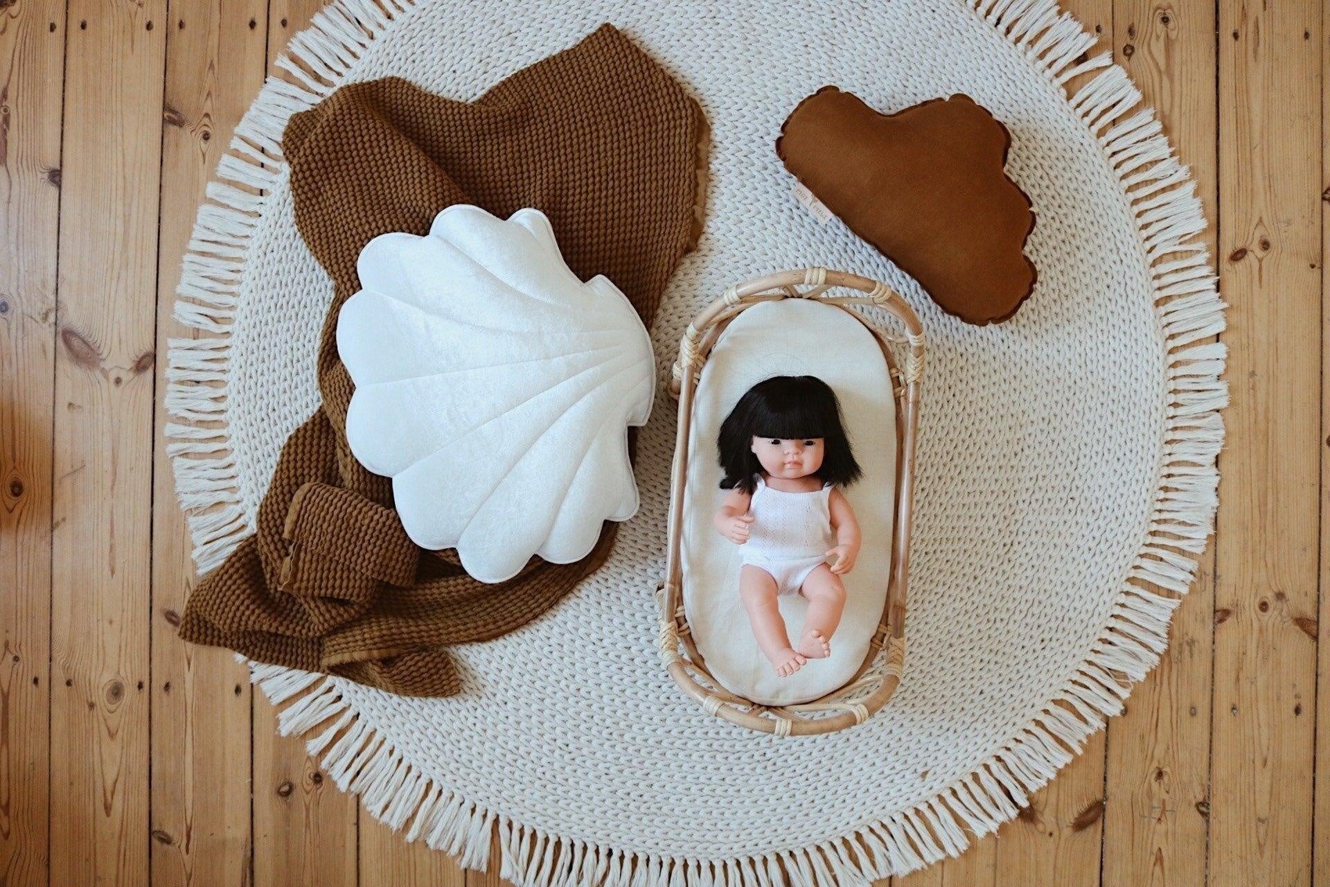 Linen Caramel Cloud Pillow