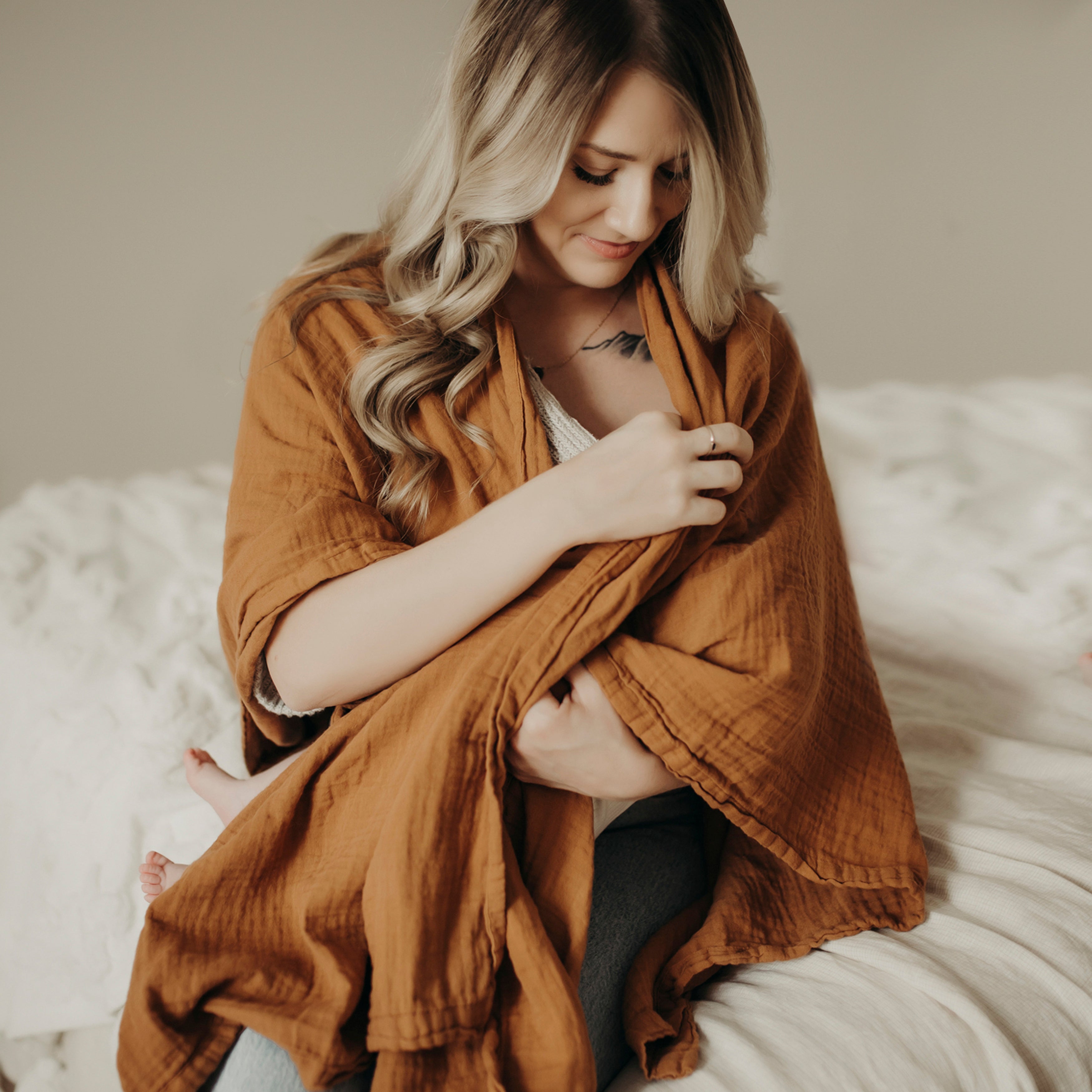 Organic Nursing Scarf