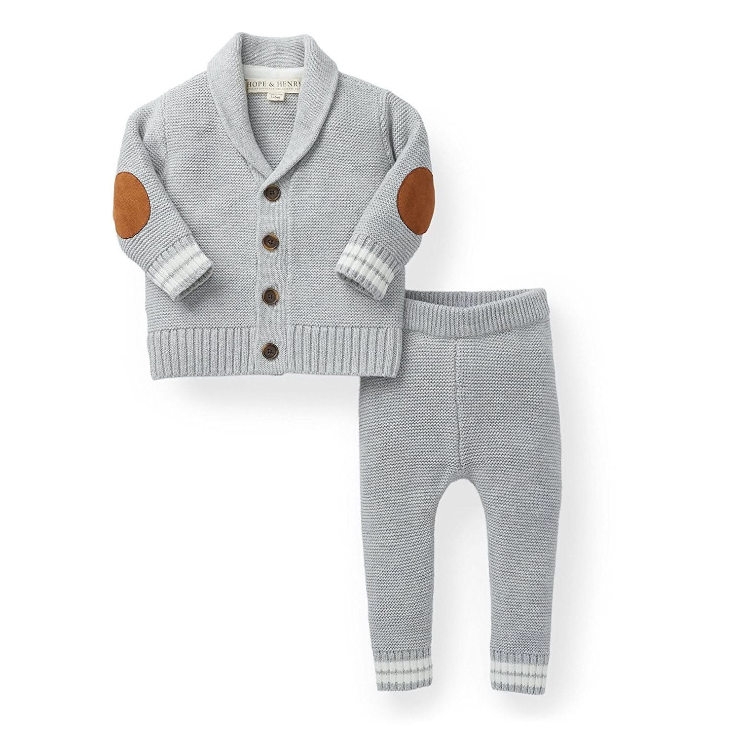 Cardigan And Sweater Legging Set