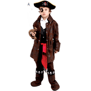 Caribbean Pirate Costume - Kids