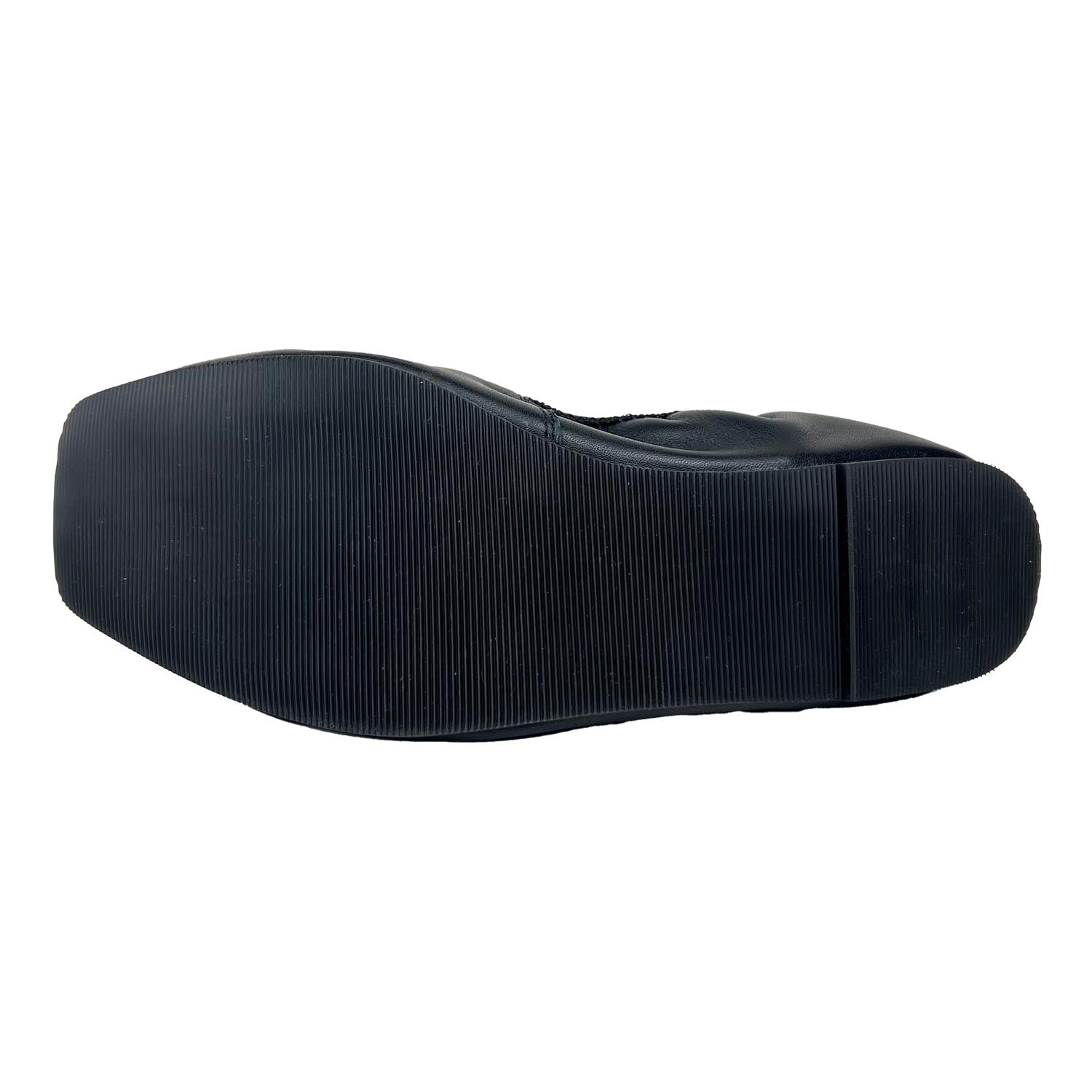 Caroline Ballet Flat In Black Leather