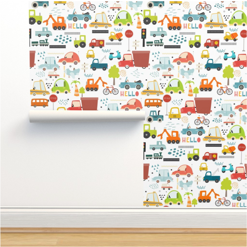 One Of A Kind Abc Wallpaper - Nursery Wall Decor Wallpapers