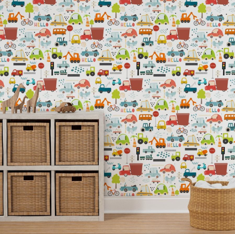 One Of A Kind Abc Wallpaper - Nursery Wall Decor Wallpapers