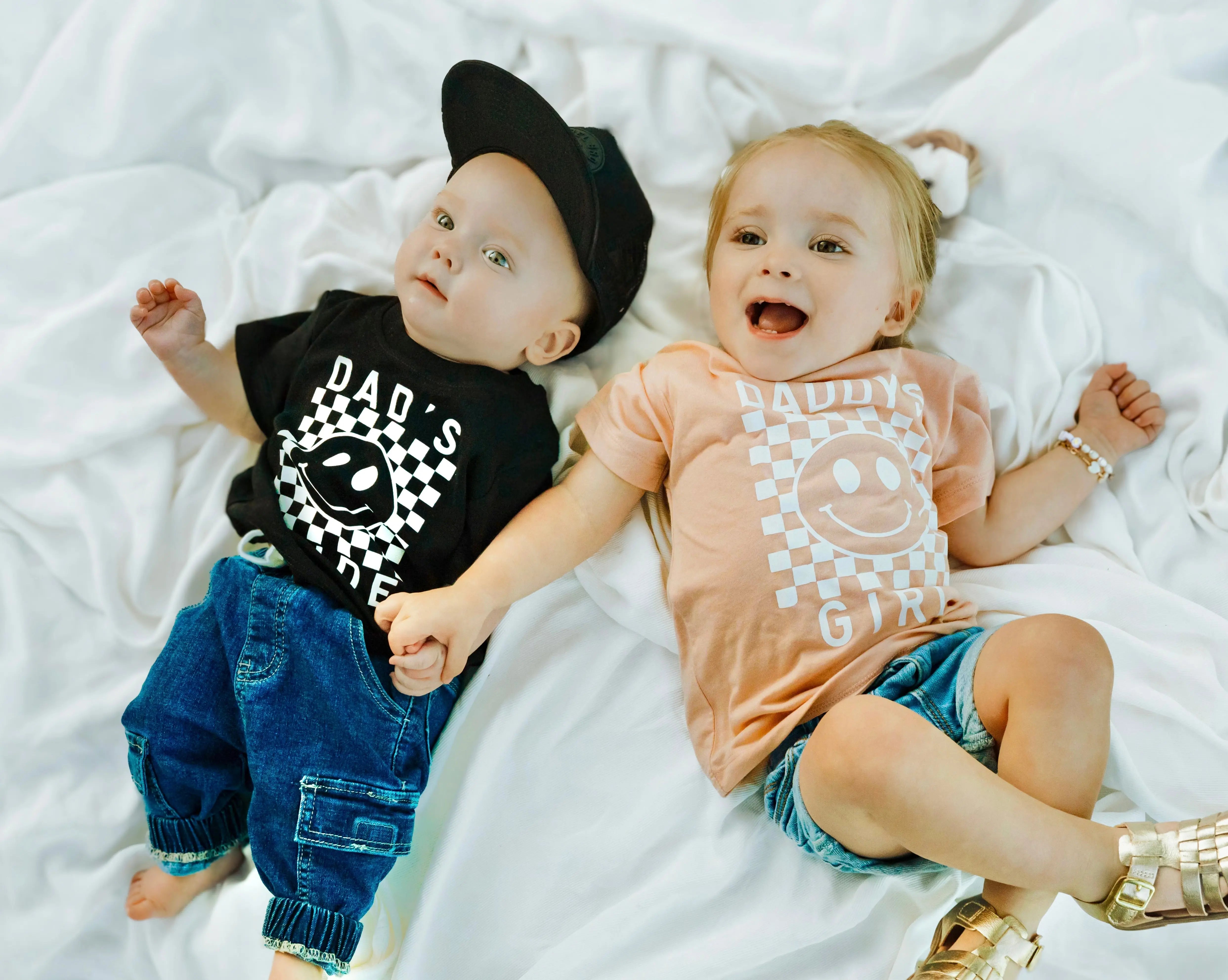 Dad's Dude Checkered Tee