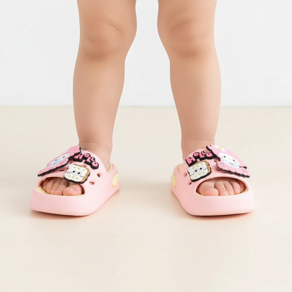 Cartoon Slippers Soft-soled And Non-slip Ages 2-10