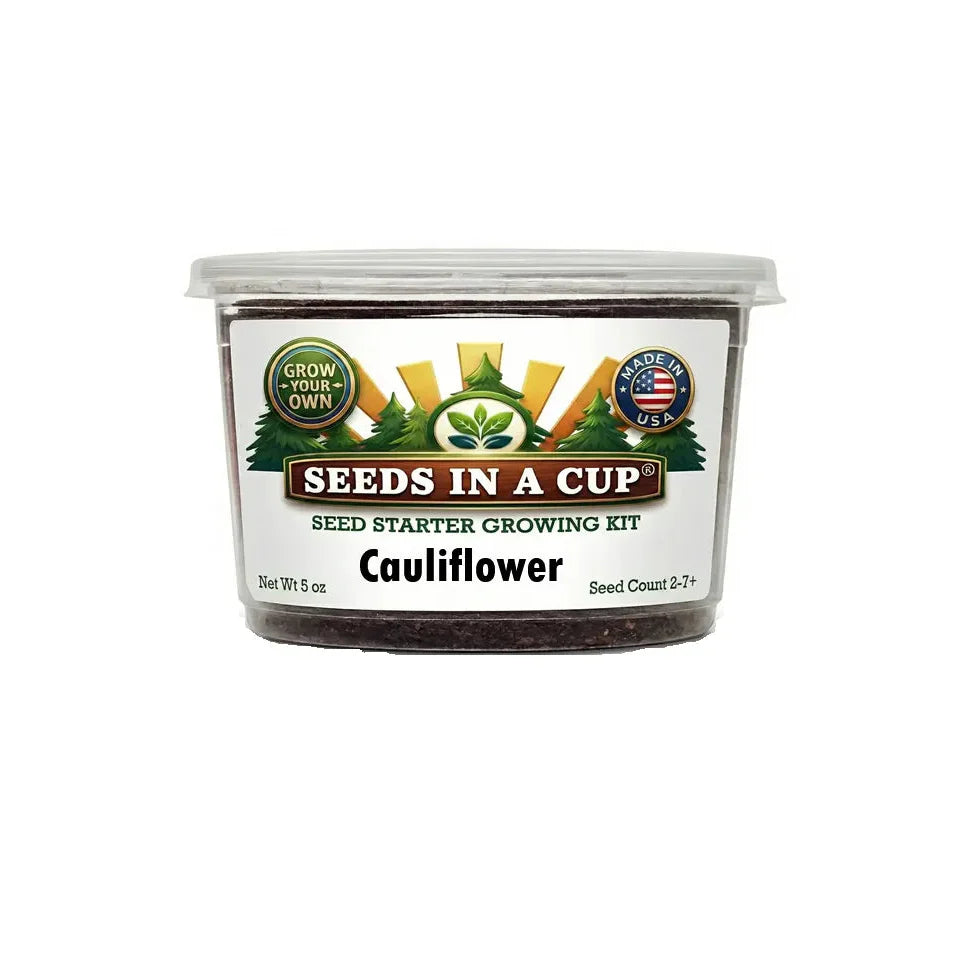 Cauliflower | Plant Seed Starter Grow Kit |