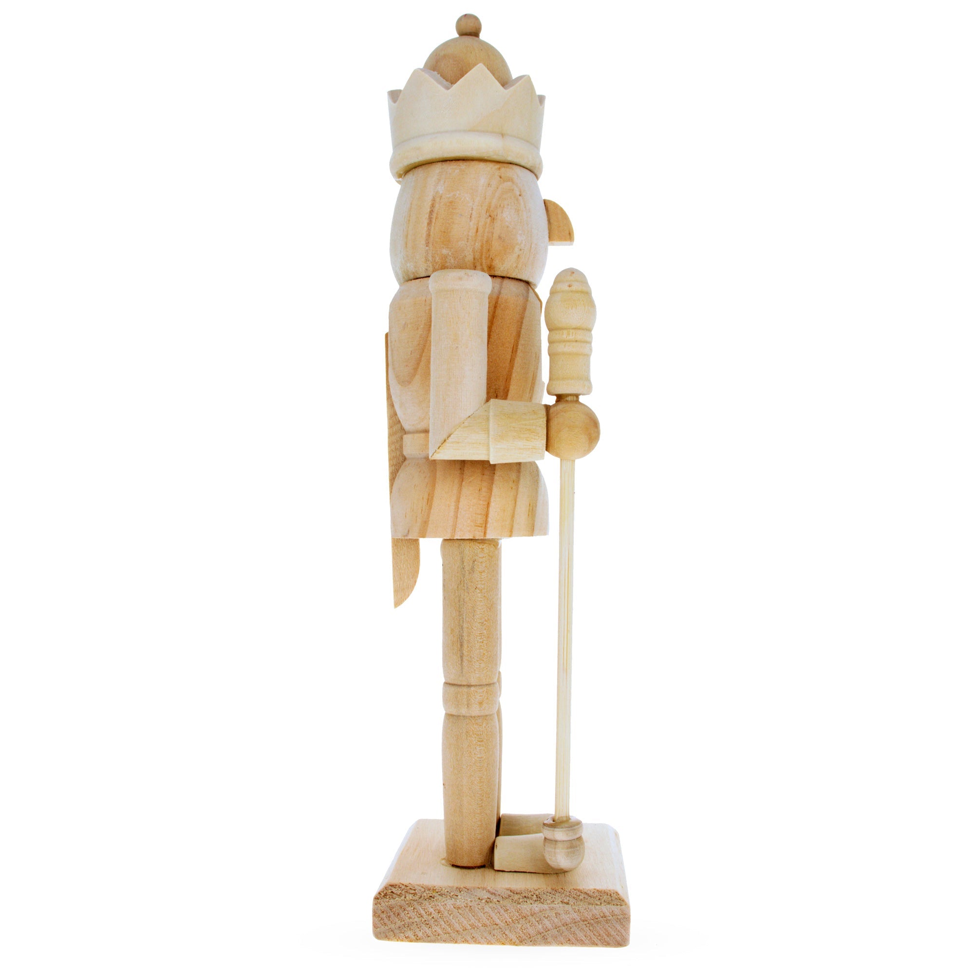 Unfinished Wooden Nutcracker Diy Craft Kit 10 Inches