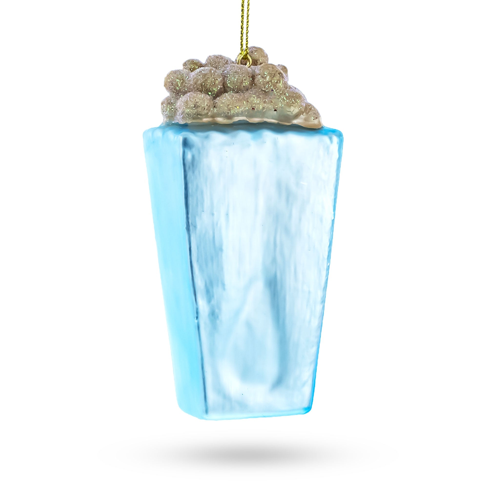 Delightful Bag Of Peanuts - Blown Glass Christmas Ornament