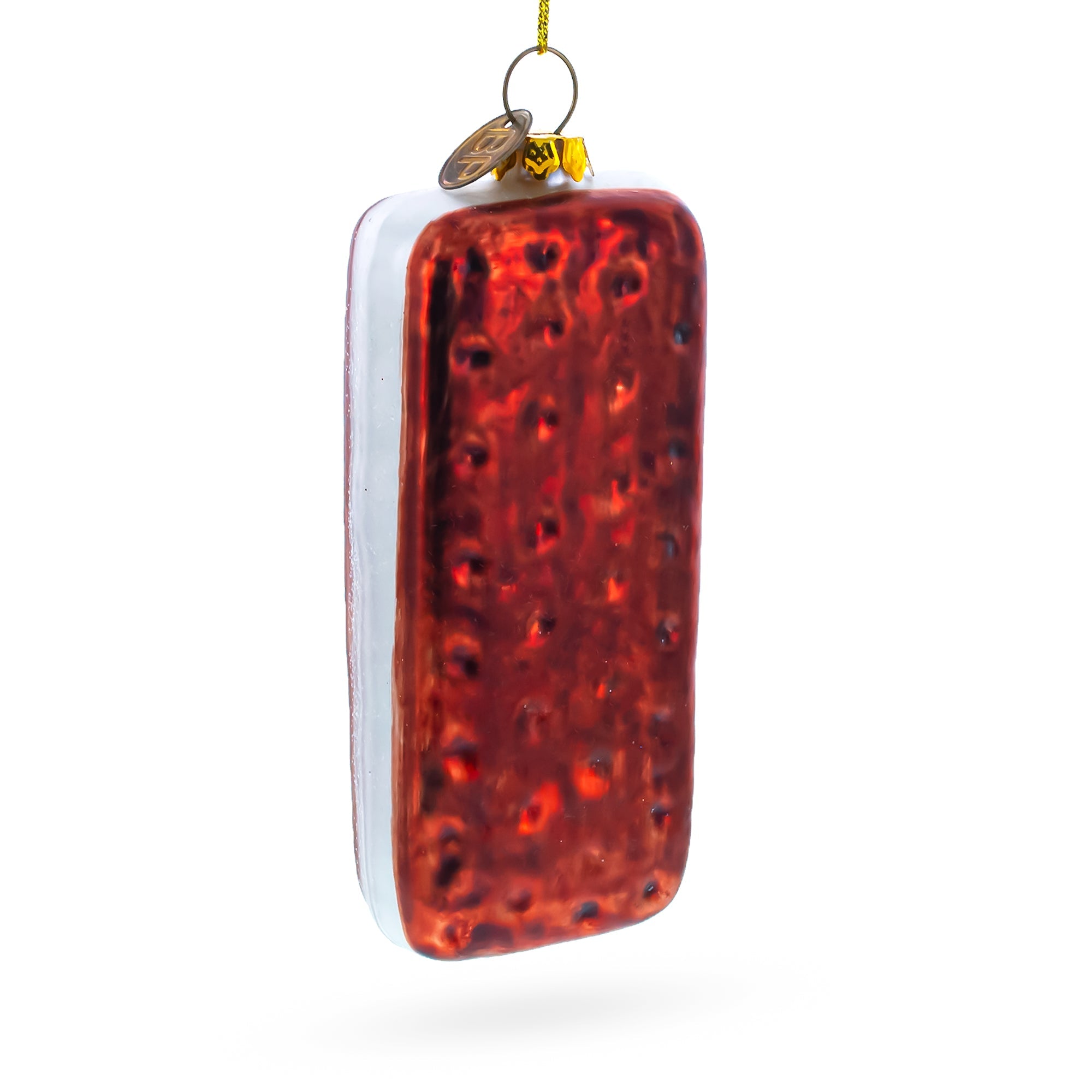 Delicious Biscuit Cookie - Blown Glass Christmas Ornament