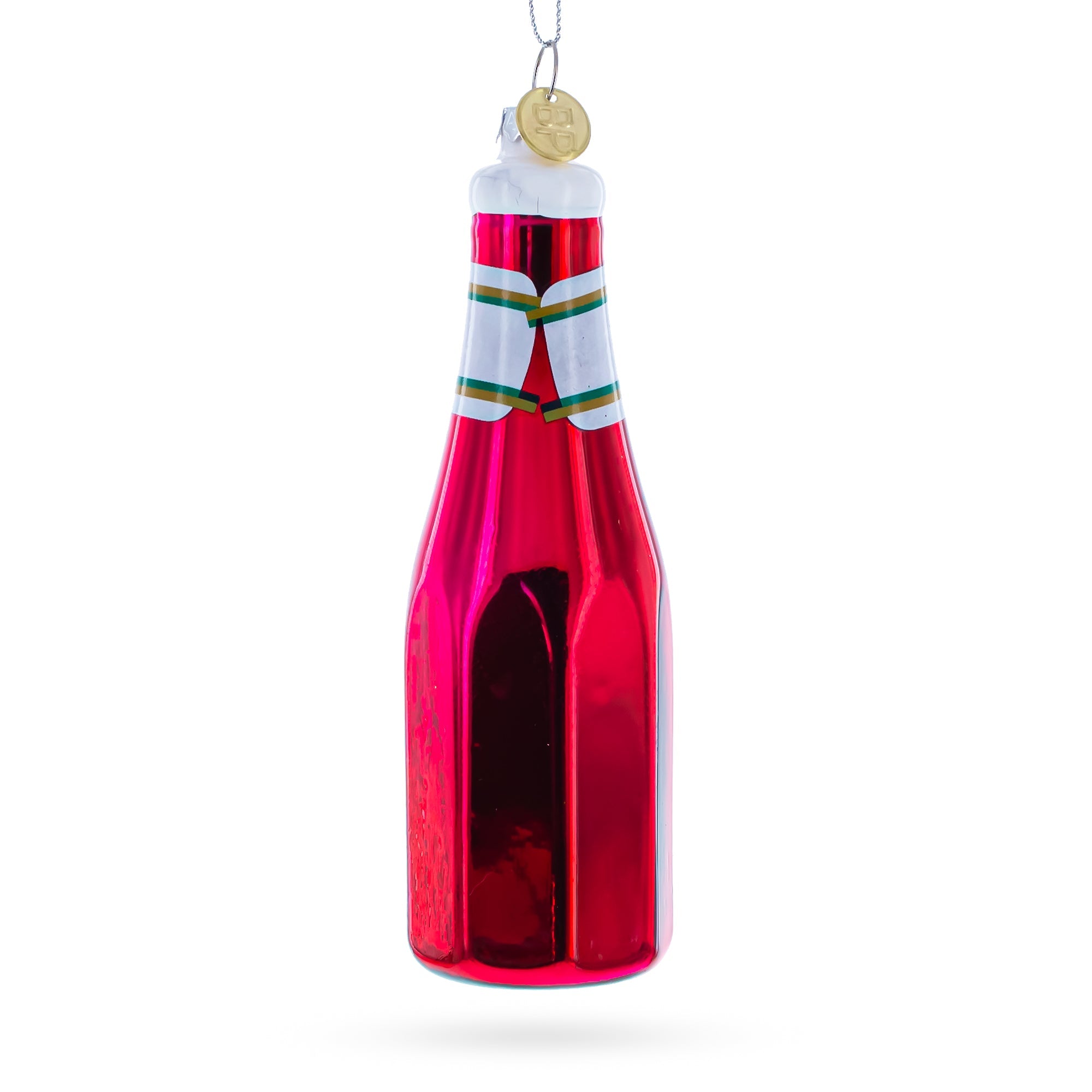 Ketchup Bottle - Blown Glass Christmas Ornament