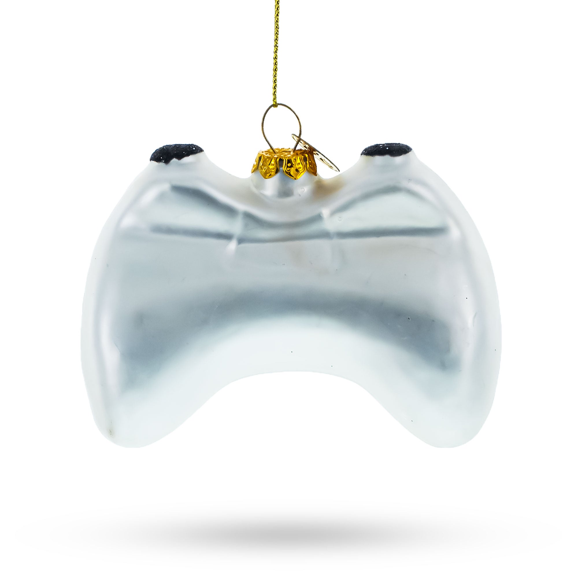 Retro Gamer's Delight: Video Game Controller - Blown Glass Christmas Ornament