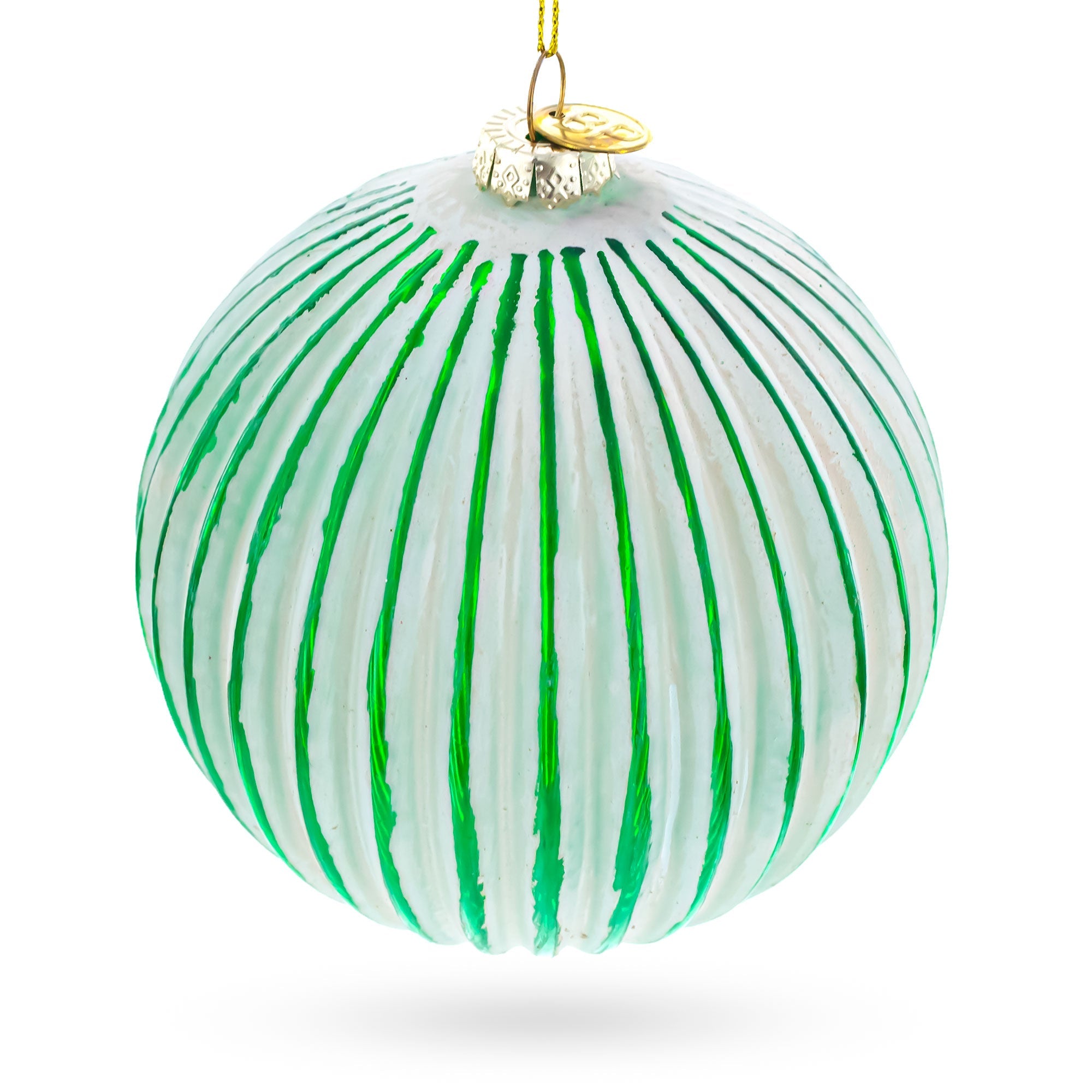 Pinyin Oil-paper Umbrella Blown Glass Christmas Ornament