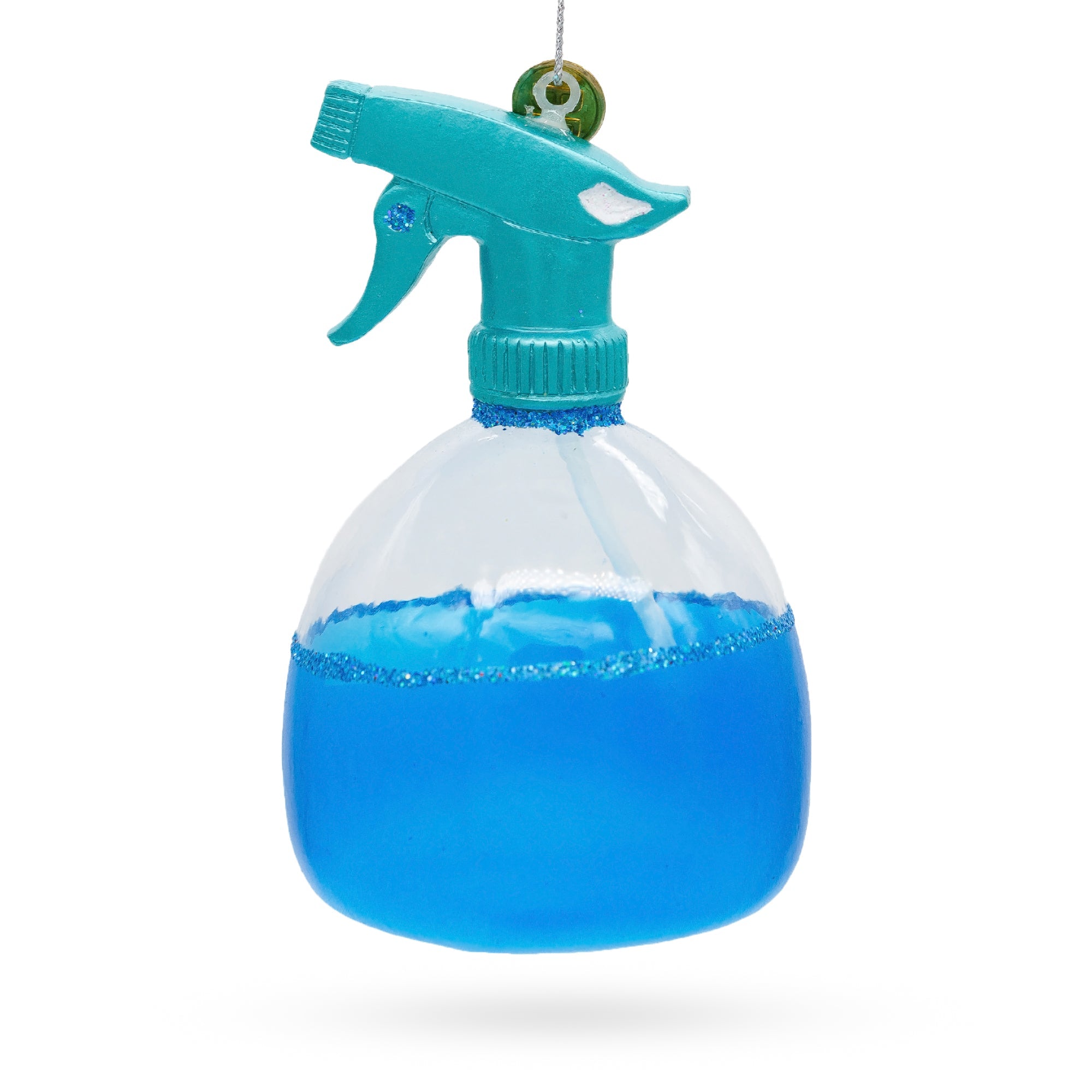 Handy Window Cleaning Spray - Blown Glass Christmas Ornament