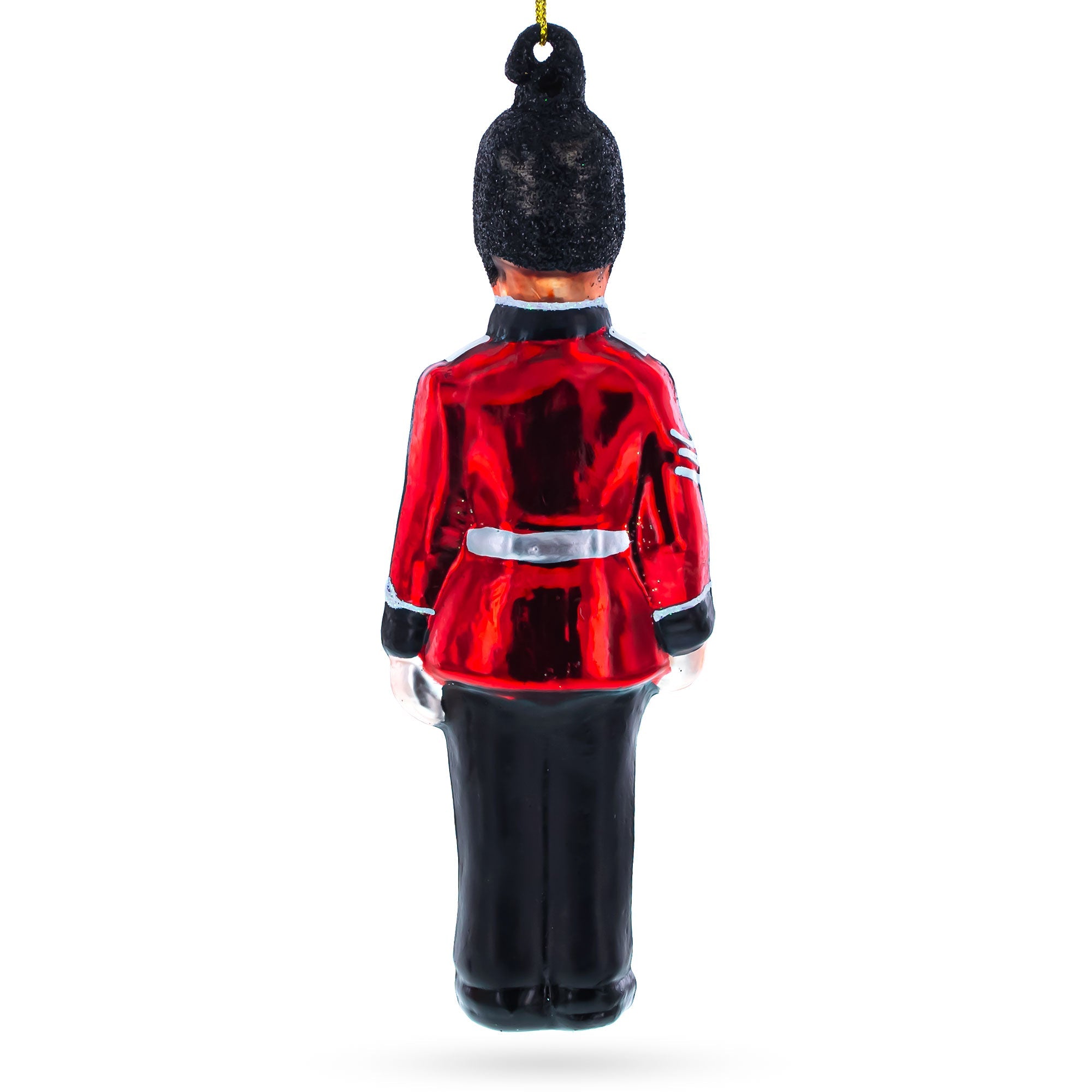 British Royal Guard British - High-quality Blown Glass Christmas Ornament