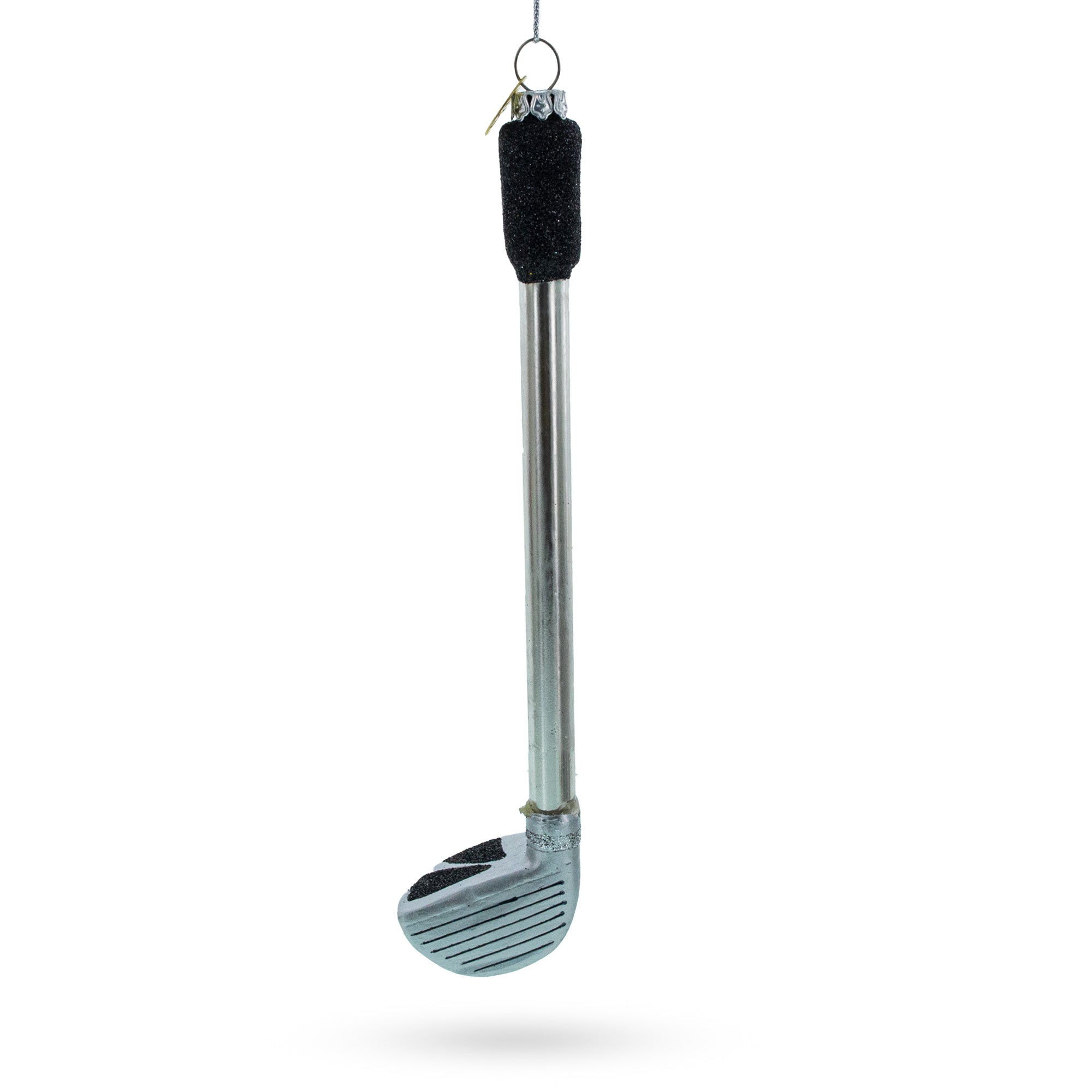 Elegant Golf Club - Blown Glass Christmas Ornament